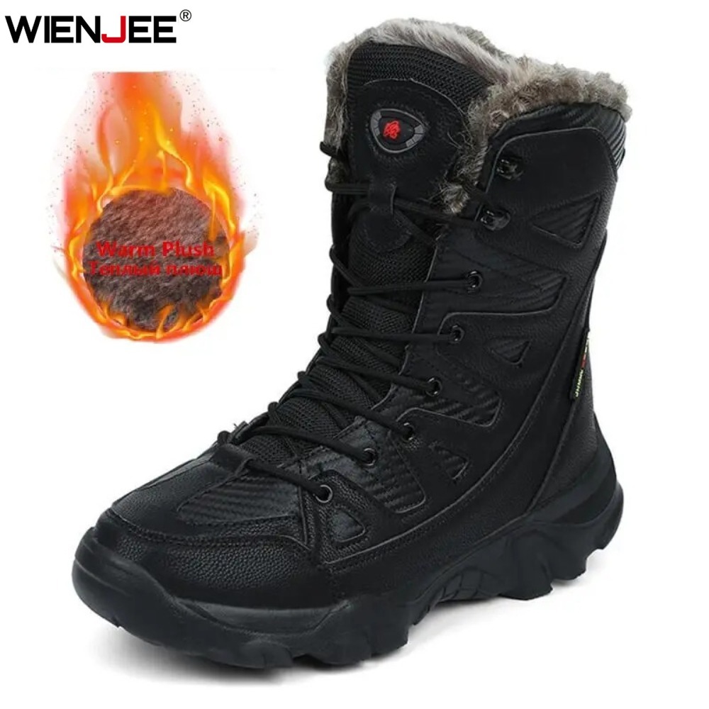 Waterproof Winter Boot - Winter Wasserdicht Männer Stiefel Plüsch Super