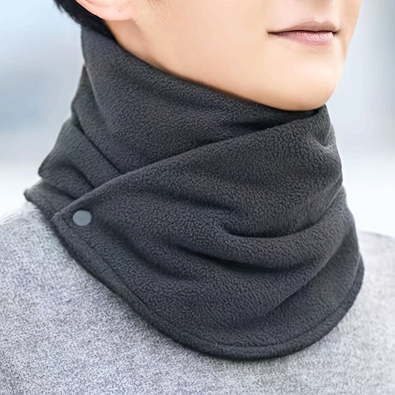 Neck Gaiter Fleece - 1 Stück Winter-Halsmanschette mit Fleece-Futter –
