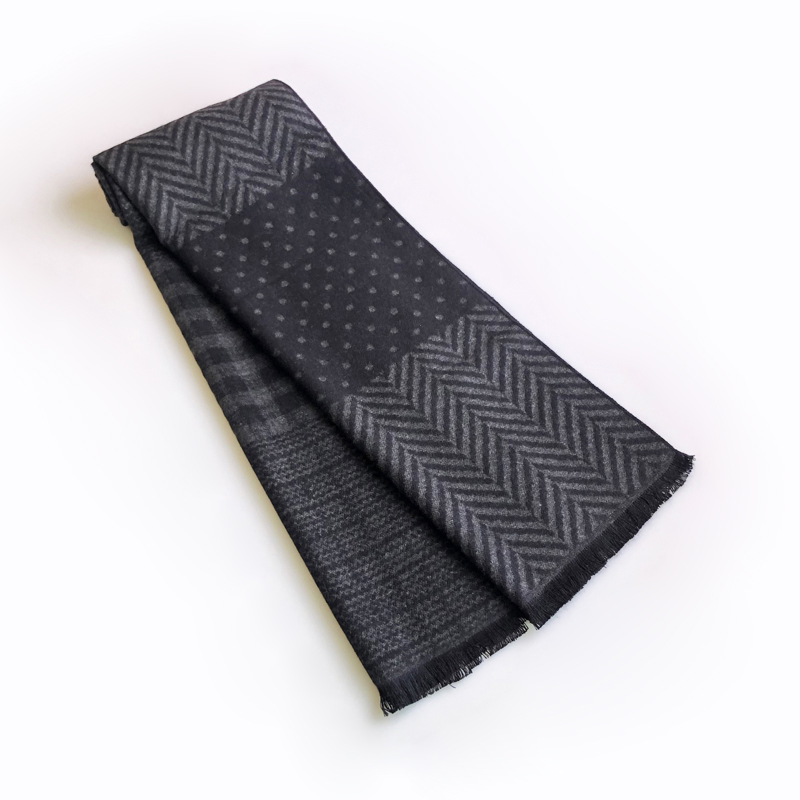 Wool Scarf Men - Mode lässig Design coole Schals Quaste
