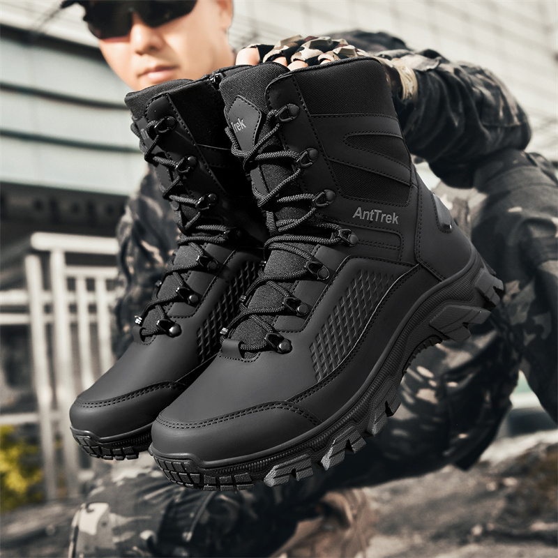 Waterproof Winter Boot - Herren Wild-Trainingsstiefel für alle Jahreszeiten, rutschfeste,