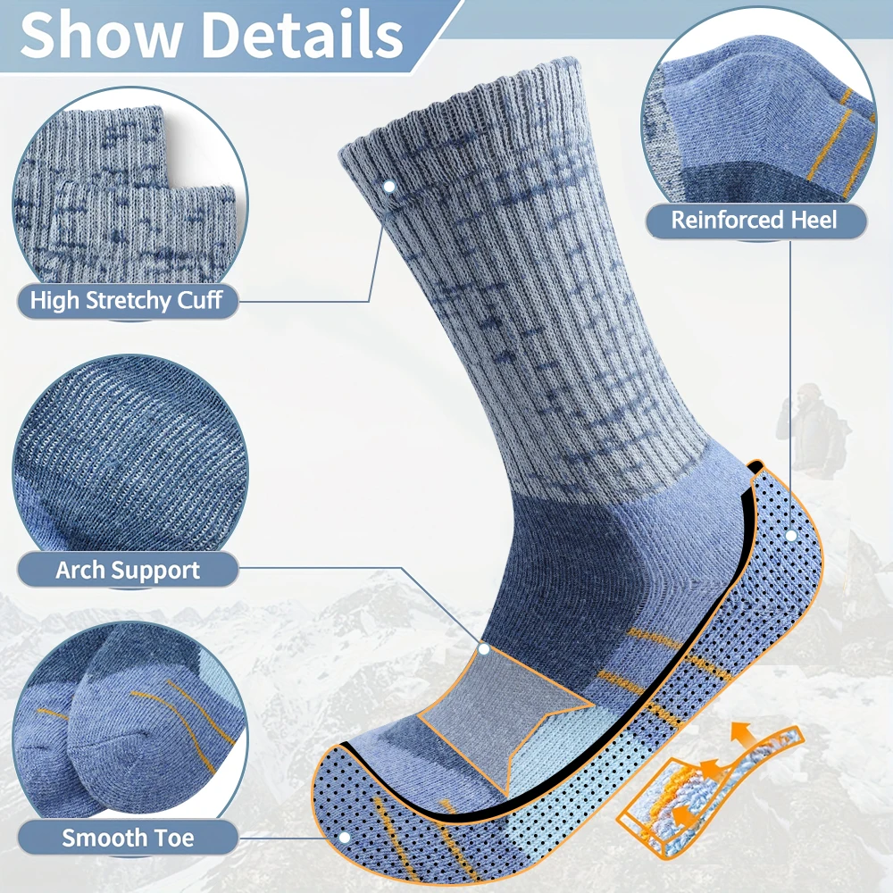 5 Paar Damen-Wintersocken aus  – Thermal Sock Wool Bewertung und Preis