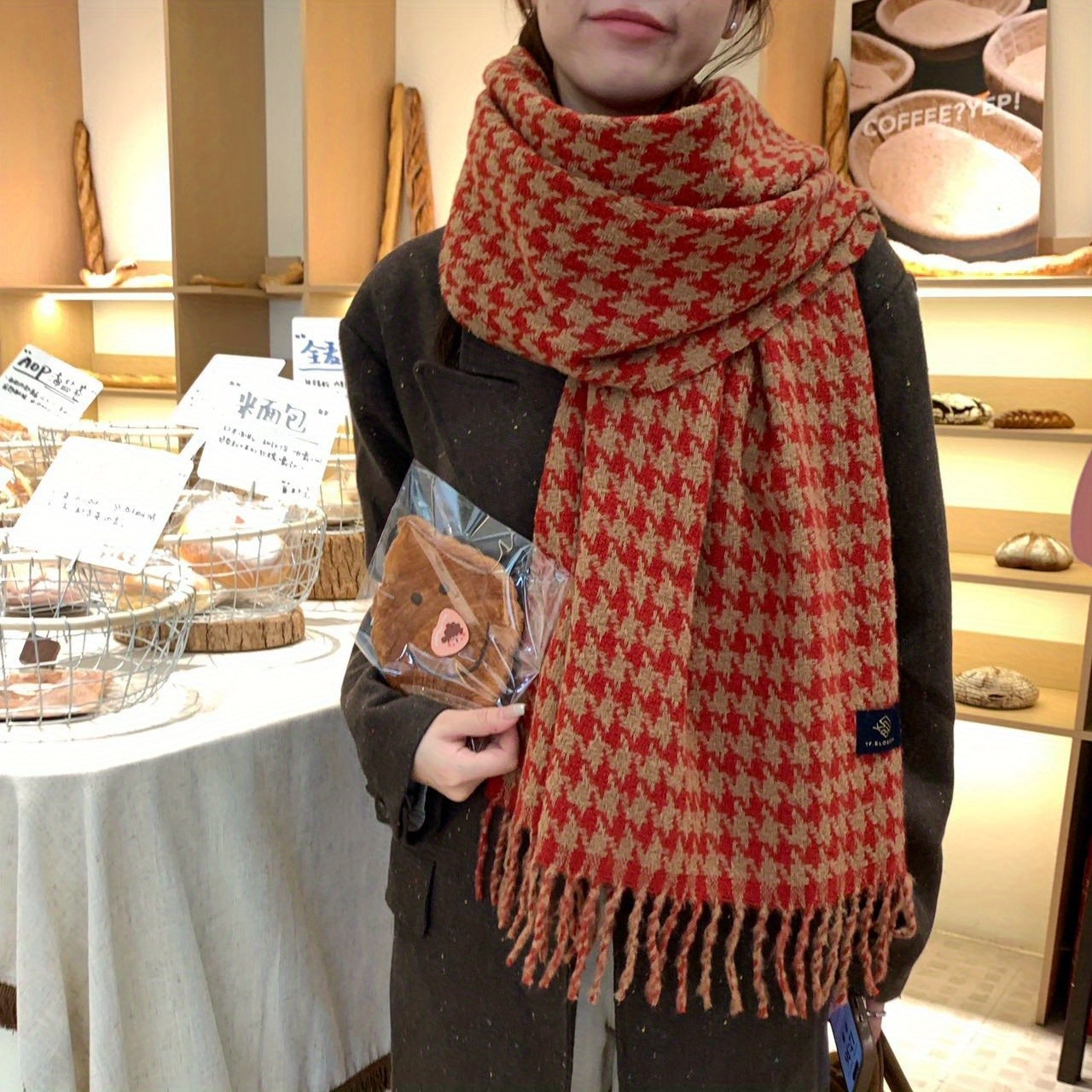 FANGSIGE Exquisiter Hundert-Tu – Wool Scarf Men Bewertung und Preis