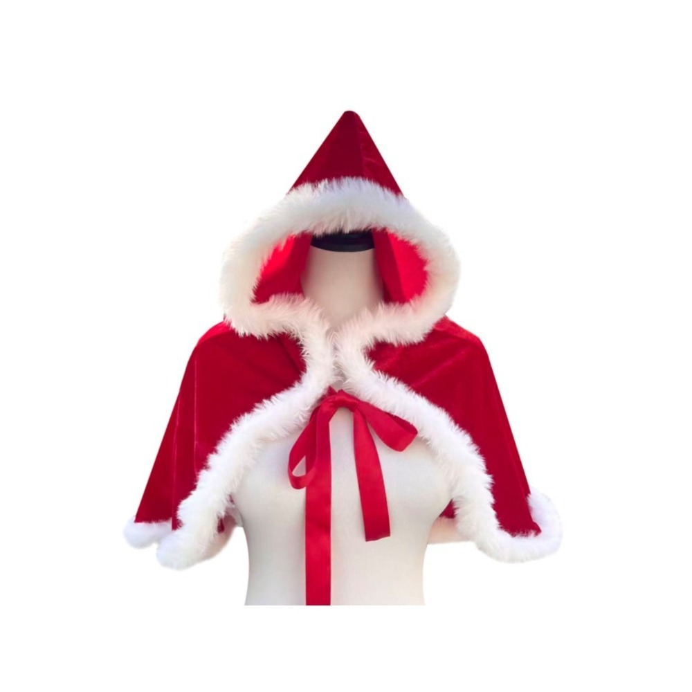 Weihnachtlicher kurzer Samtumh – Shawl Wrap Winter Bewertung und Preis