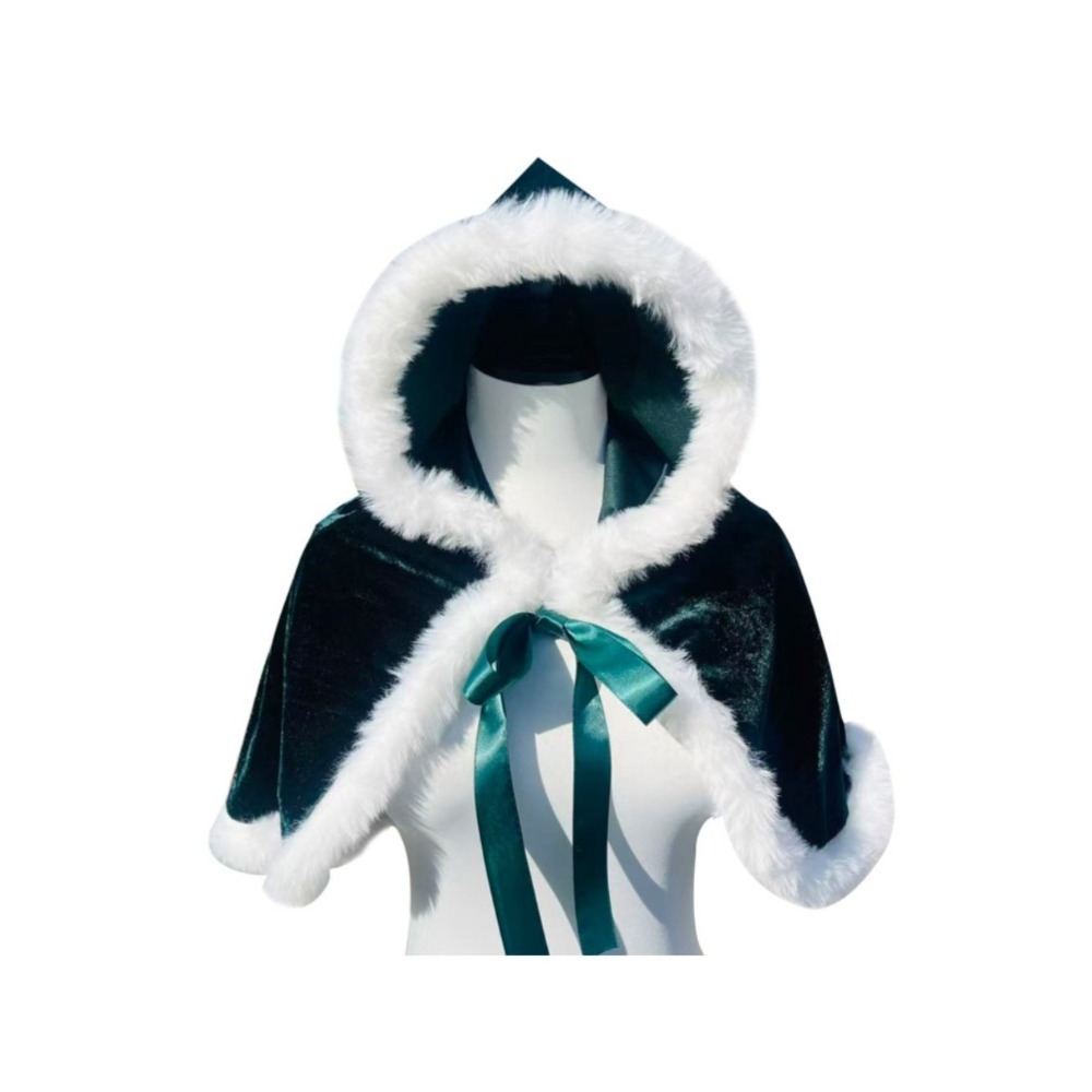 Weihnachtlicher kurzer Samtumh – Shawl Wrap Winter Bewertung und Preis
