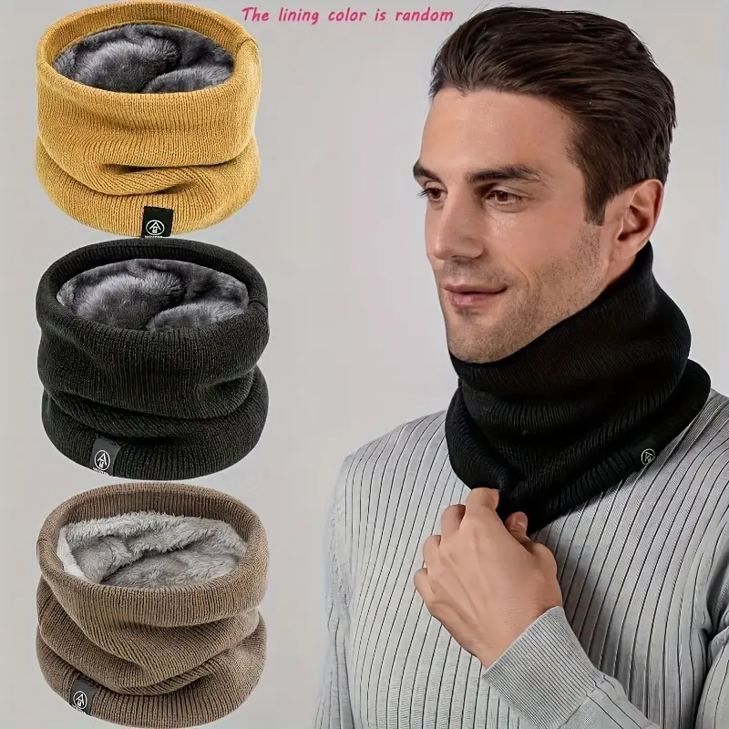 Warmer Strickschal, verdickter – Neck Gaiter Fleece Bewertung und Preis