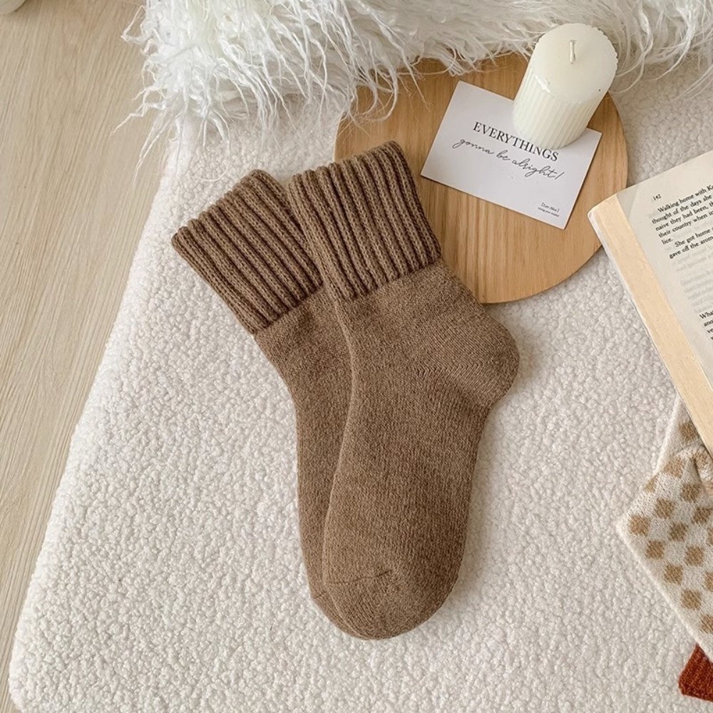 Kreative einfarbige, verdickte – Thermal Sock Wool Bewertung und Preis