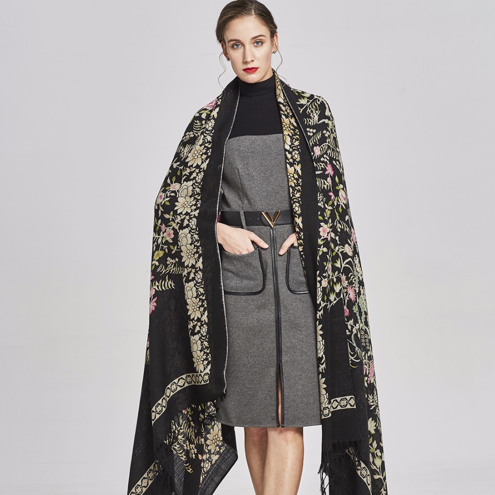 Luxus Marke Schal Weiblich Män – Wool Scarf Men Bewertung und Preis